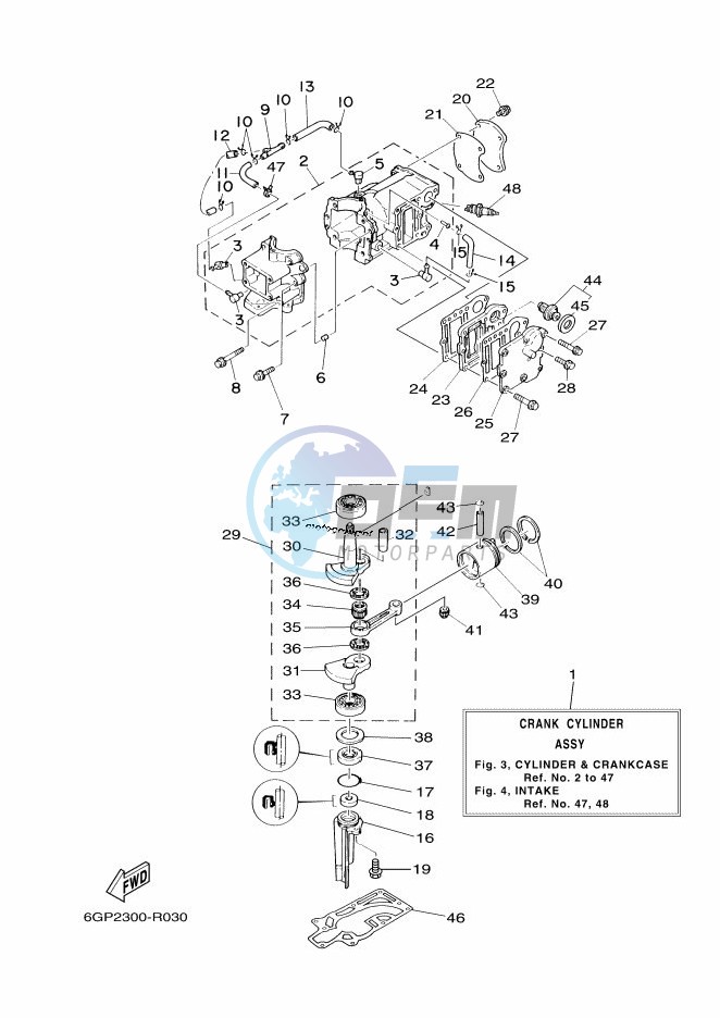 CYLINDER--CRANKCASE