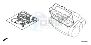 CB1000RC drawing GASKET KIT A