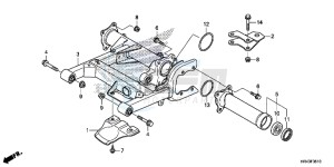 TRX500FM2E TRX500FM2 U drawing SWINGARM