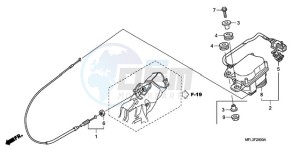 CBR1000RR9 Australia - (U / PSW) drawing SERVO MOTOR