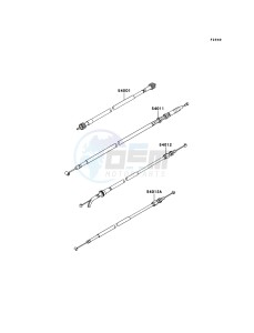 NINJA 250R EX250KBF GB XX (EU ME A(FRICA) drawing Cables