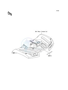 KVF750_4X4_EPS KVF750GCS EU GB drawing Reflectors(EU,UK)