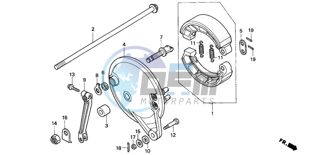 REAR BRAKE PANEL (1)