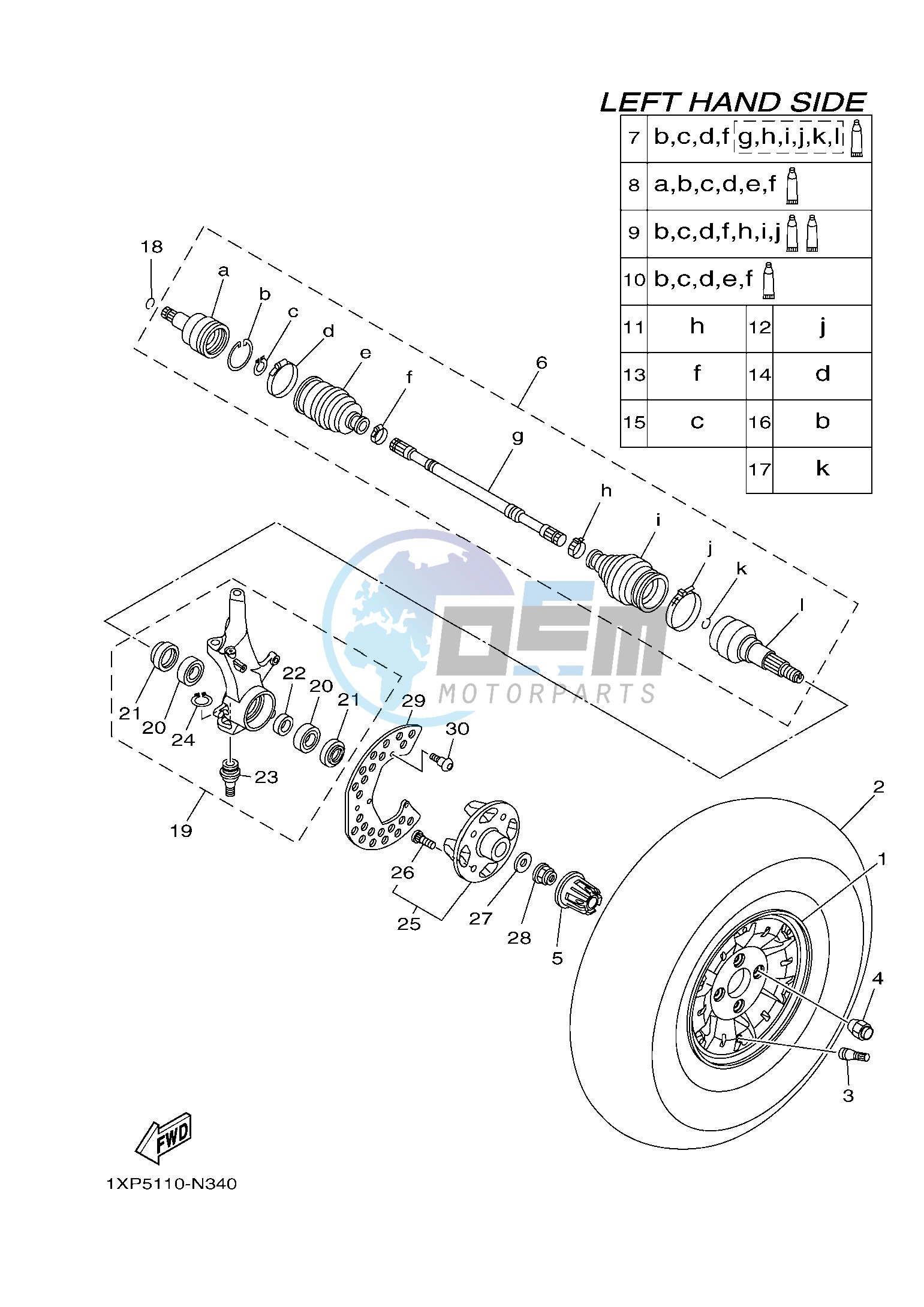 FRONT WHEEL