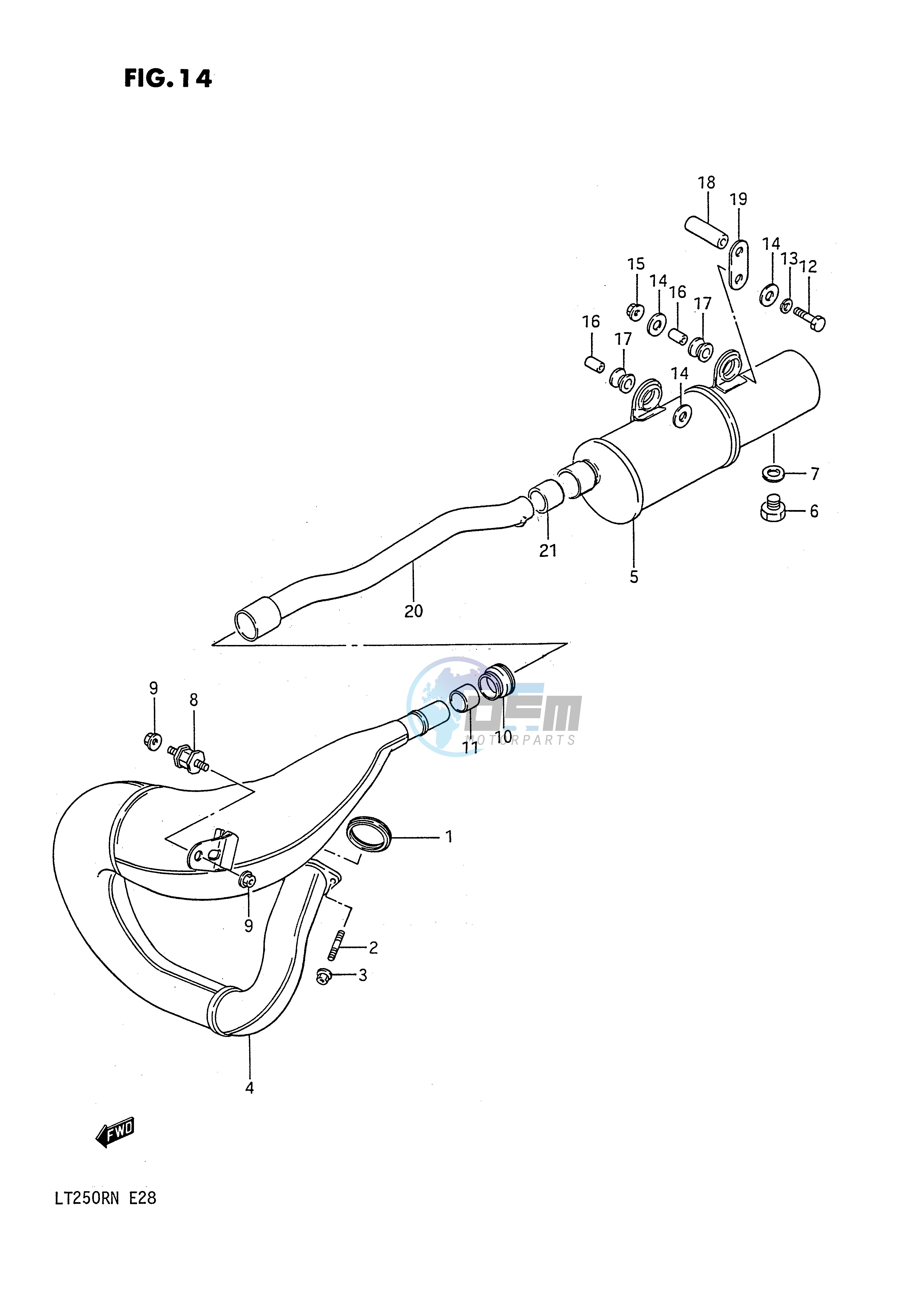 MUFFLER (MODEL F G)