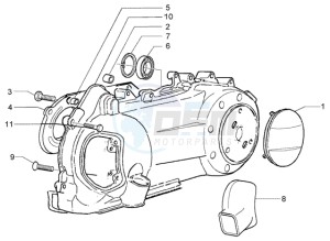 X8 200 drawing Crankcase Cooling