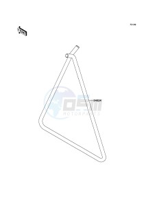 KX85 / KX85 II KX85B9F EU drawing Stand(s)