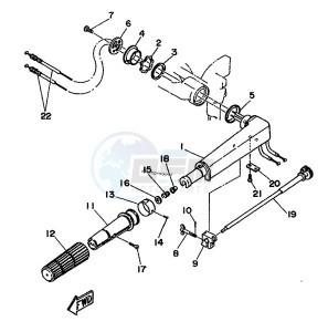 6D drawing STEERING