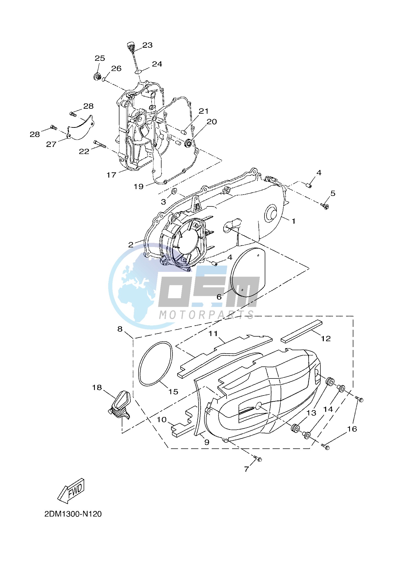 CRANKCASE COVER 1