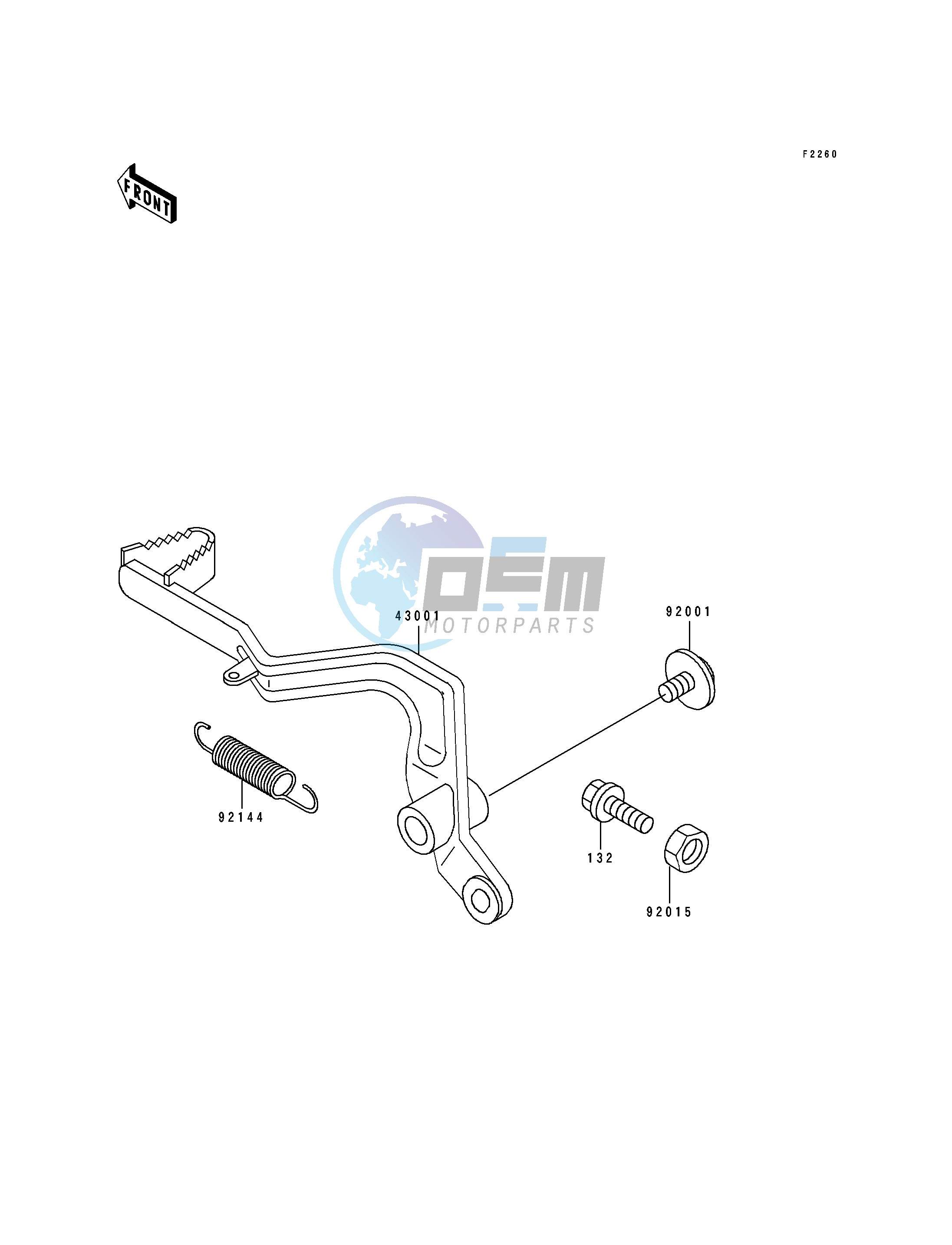 BRAKE PEDAL