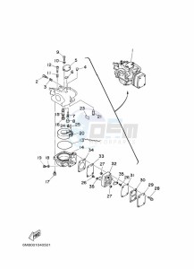 6CMHL drawing CARBURETOR