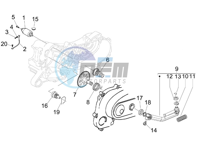 Starter - Electric starter