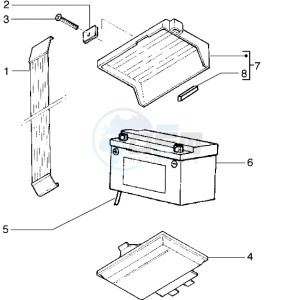 Runner 50 drawing Battery