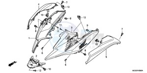 NC700XAC drawing SIDE COWL