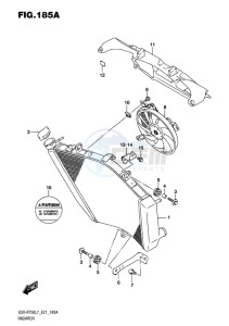 GSX-R750 EU drawing RADIATOR