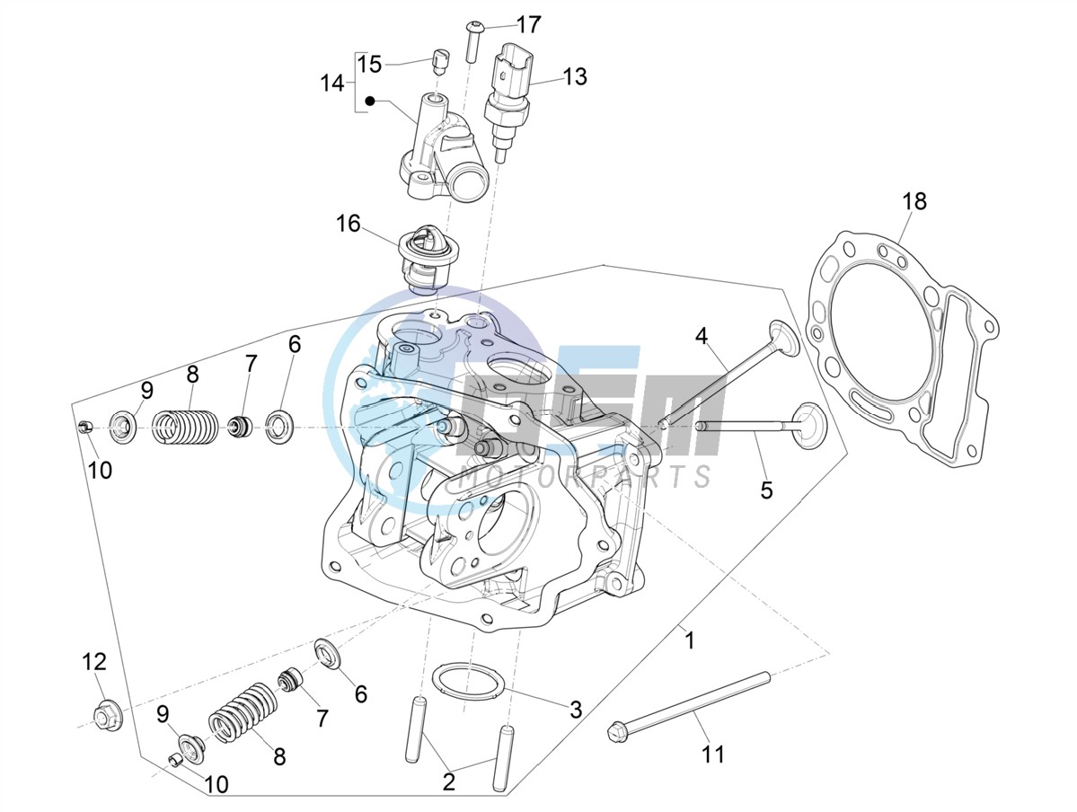 Head unit - Valve