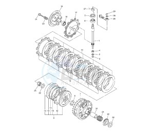 FZ1 1000 drawing CLUTCH