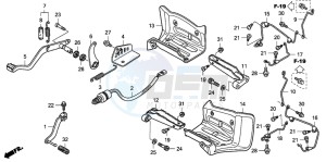 TRX400EX SPORTRAX 400EX drawing STEP/PEDAL (TRX400EX7)