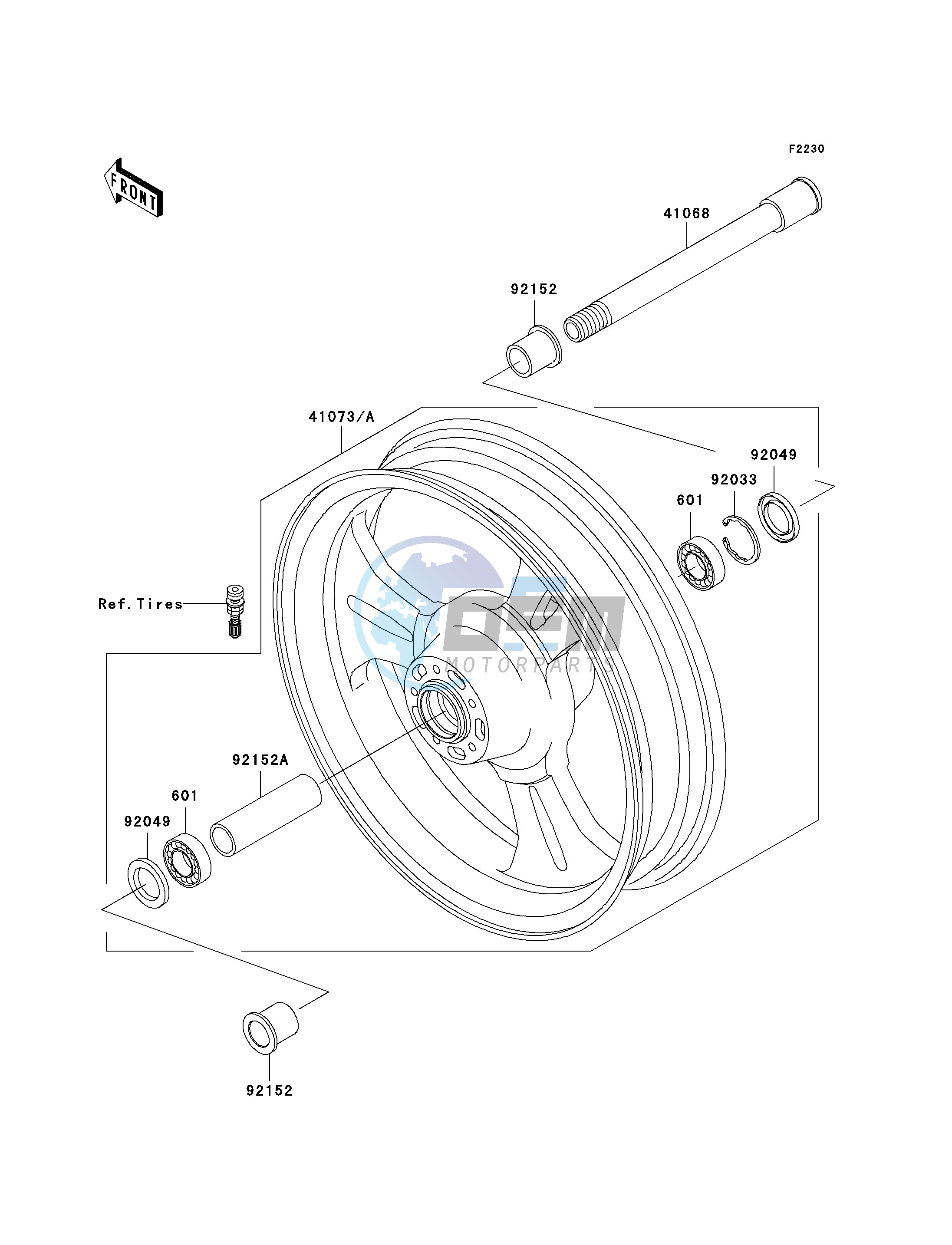 FRONT WHEEL