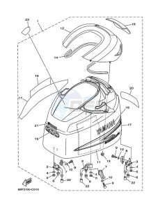 LZ150P drawing TOP-COWLING