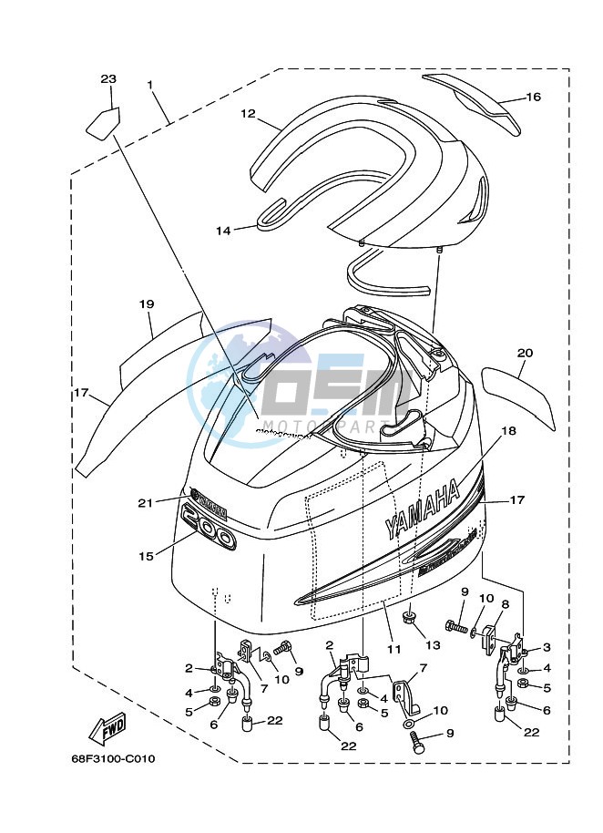 TOP-COWLING