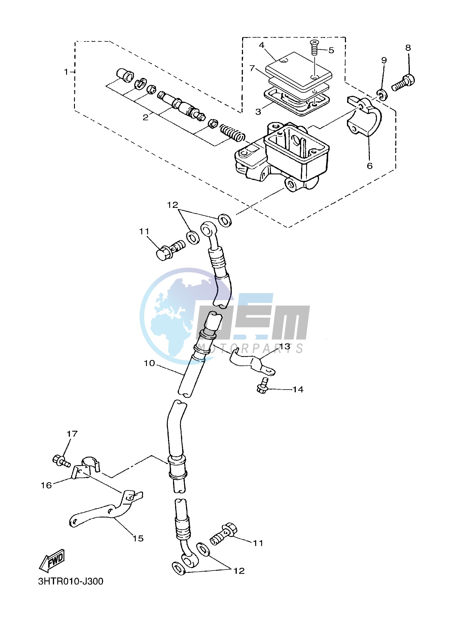 FRONT MASTER CYLINDER