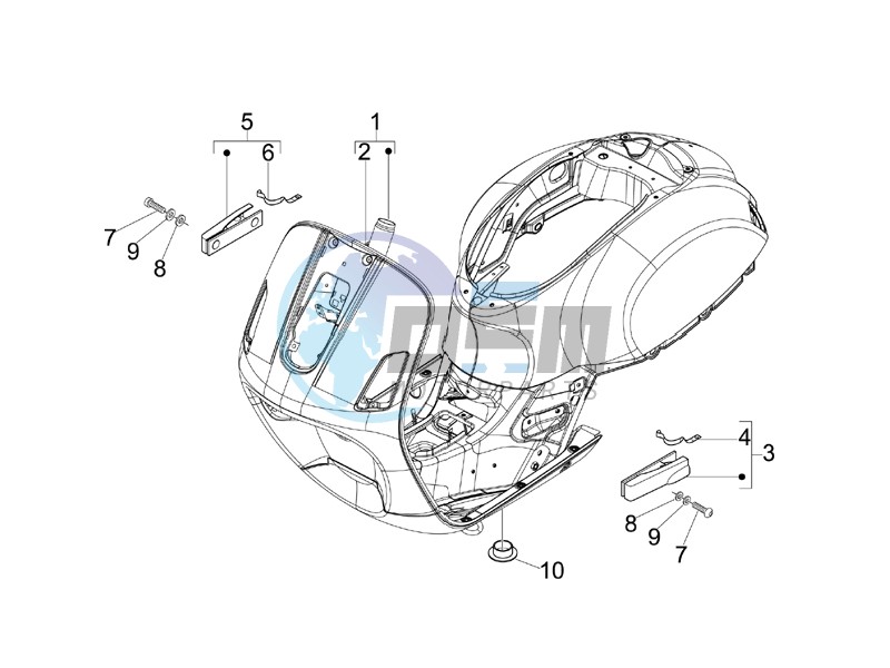 Frame - bodywork