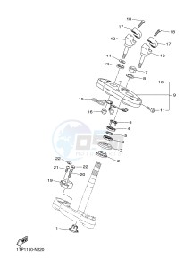 XVS950CUD-A XV950 ABS XV950 R-SPEC (BS58) drawing STEERING