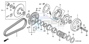 SH300AR9 France - (F / ABS CMF SPC TBX) drawing DRIVEN FACE