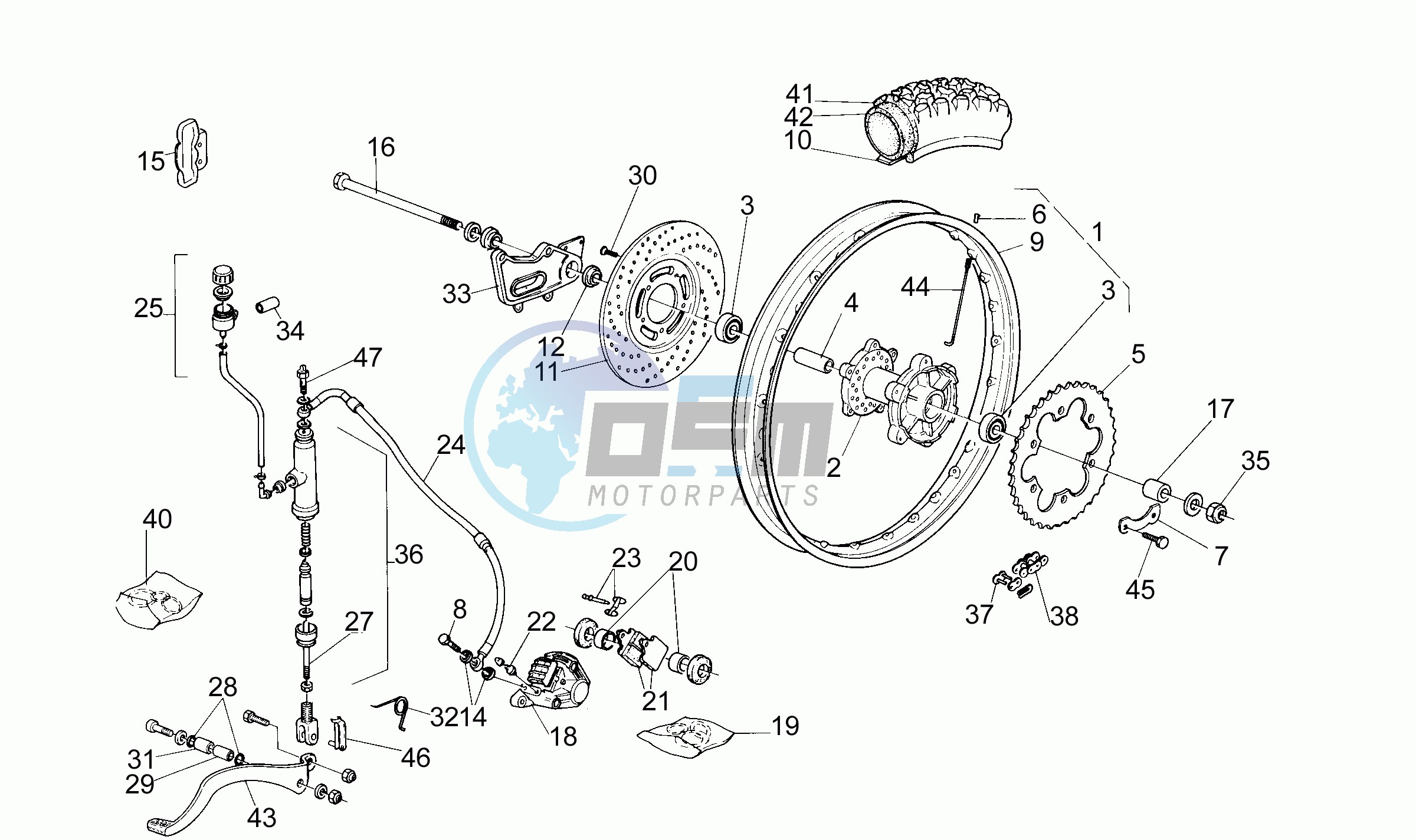 Rear Wheel