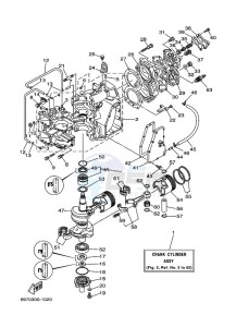 55B drawing CYLINDER--CRANKCASE