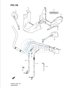 AN400Z drawing HANDLEBAR (AN400AL1 E19)