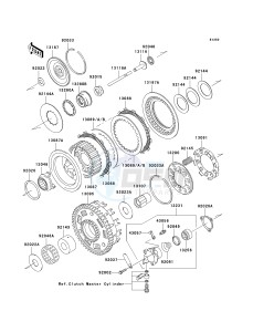 VN 1500 B [VULCAN 88 SE] (B1-B3) N7FA drawing CLUTCH