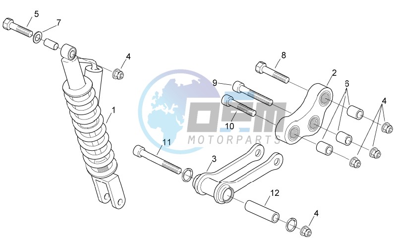 Rear Shock absorber