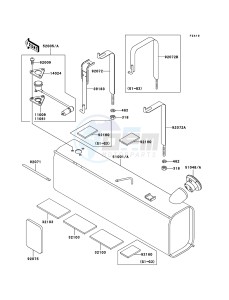 MULE 3000 KAF620-G5 EU drawing Fuel Tank