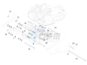 PRIMAVERA 150 4T 3V IGET ABS E4 (EMEA) drawing Swinging arm