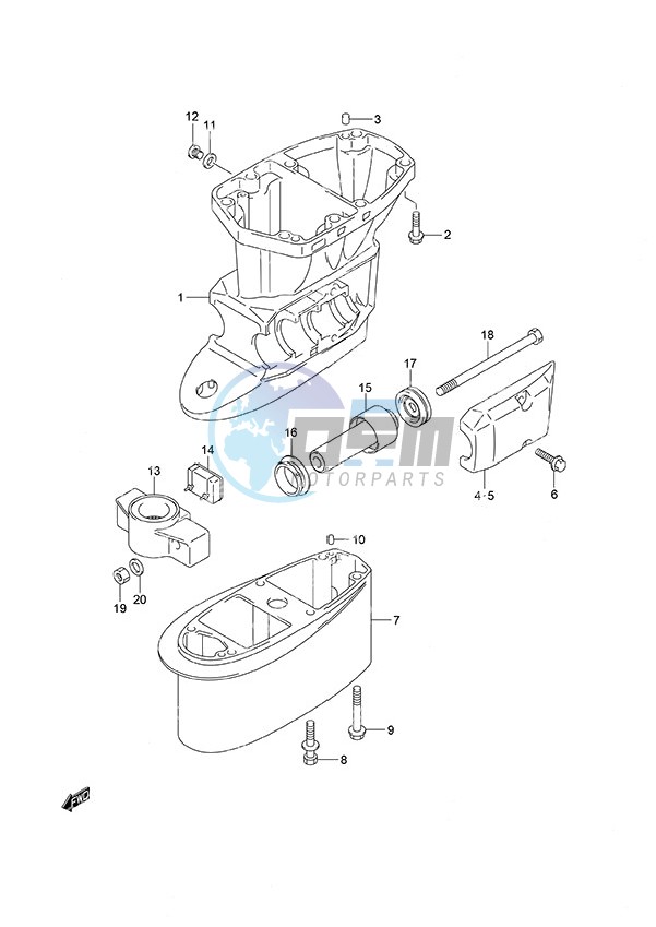 Drive Shaft Housing High Thrust