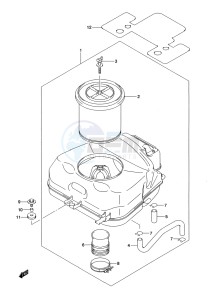 LT-A500XP Z drawing AIR CLEANER