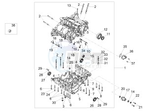 TUONO 1100 V4 FACTORY E4 SUPERPOLE ABS (APAC) drawing Crank-case I