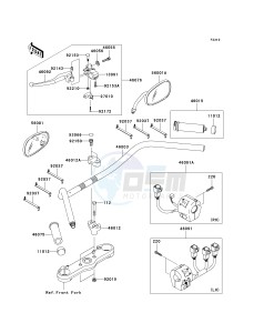 VN 2000 J [VULCAN 2000 CLASSIC LT] (8F-9F) J8F drawing HANDLEBAR