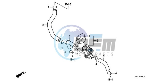 AIR INJECTION CONTROL VALVE