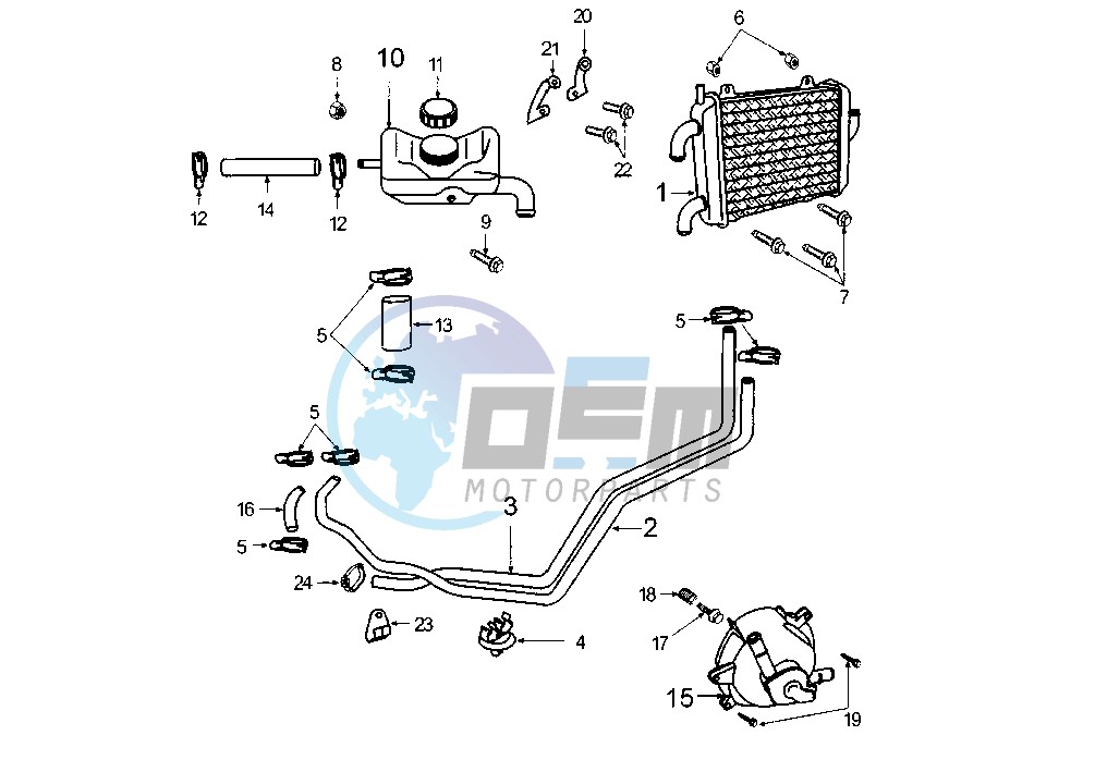 COOLING SYSTEM-LIQUID COOLED