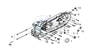 JOYMAX 250i drawing CRANKCASE LEFT