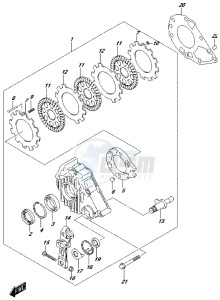 LT-A500XP drawing REAR BRAKE