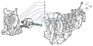 X9 200 Evolution 180 drawing Crankshaft