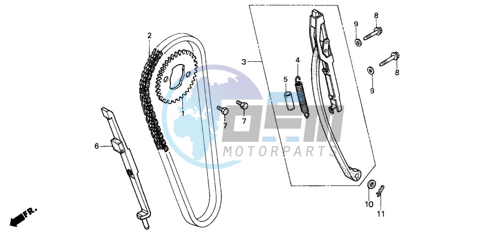 CAM CHAIN/TENSIONER