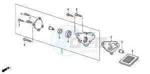 CRF70F drawing OIL PUMP