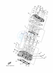 YXE850EN YXE85WPHM (BAND) drawing CYLINDER