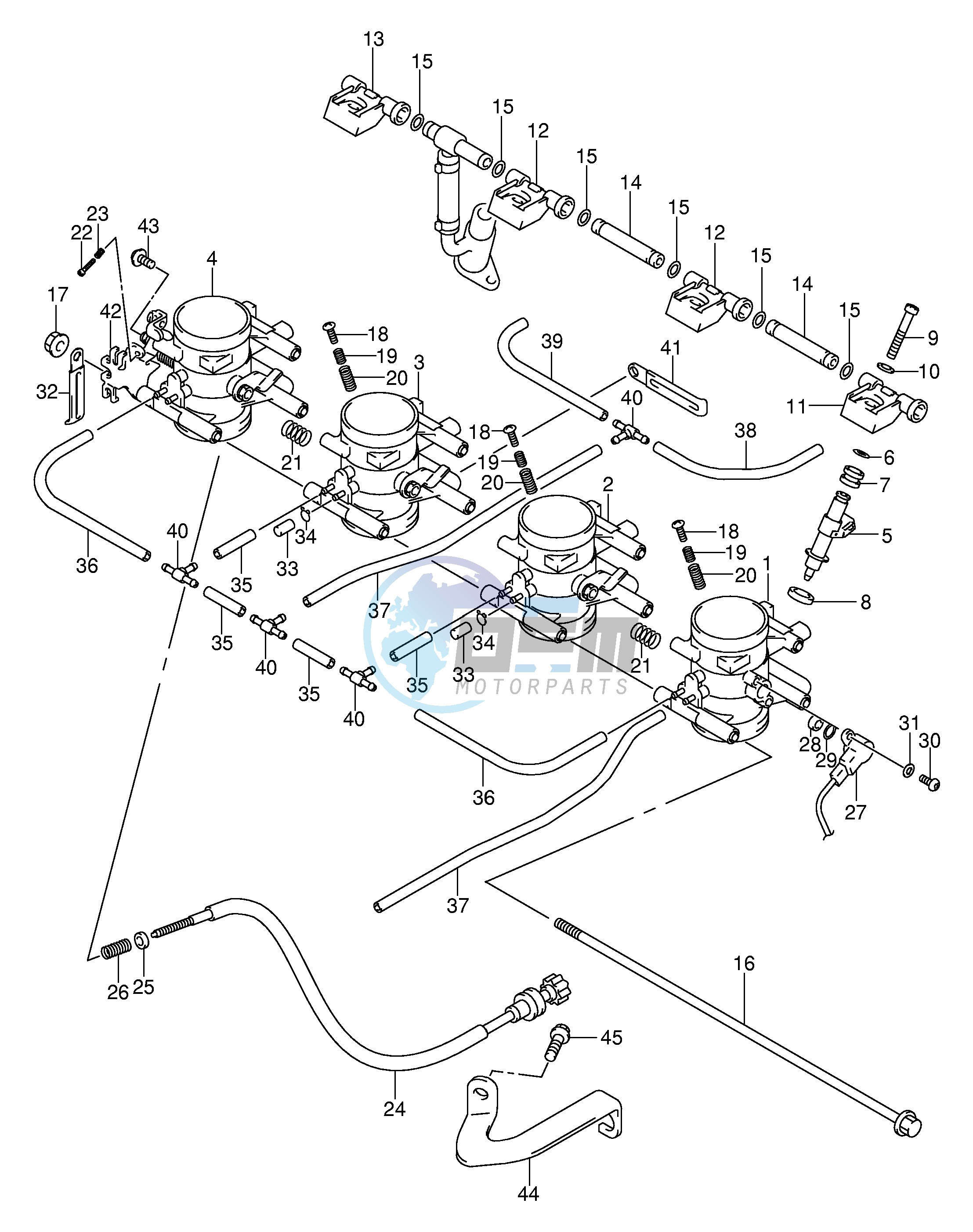 THROTTLE BODY (MODEL X Y)