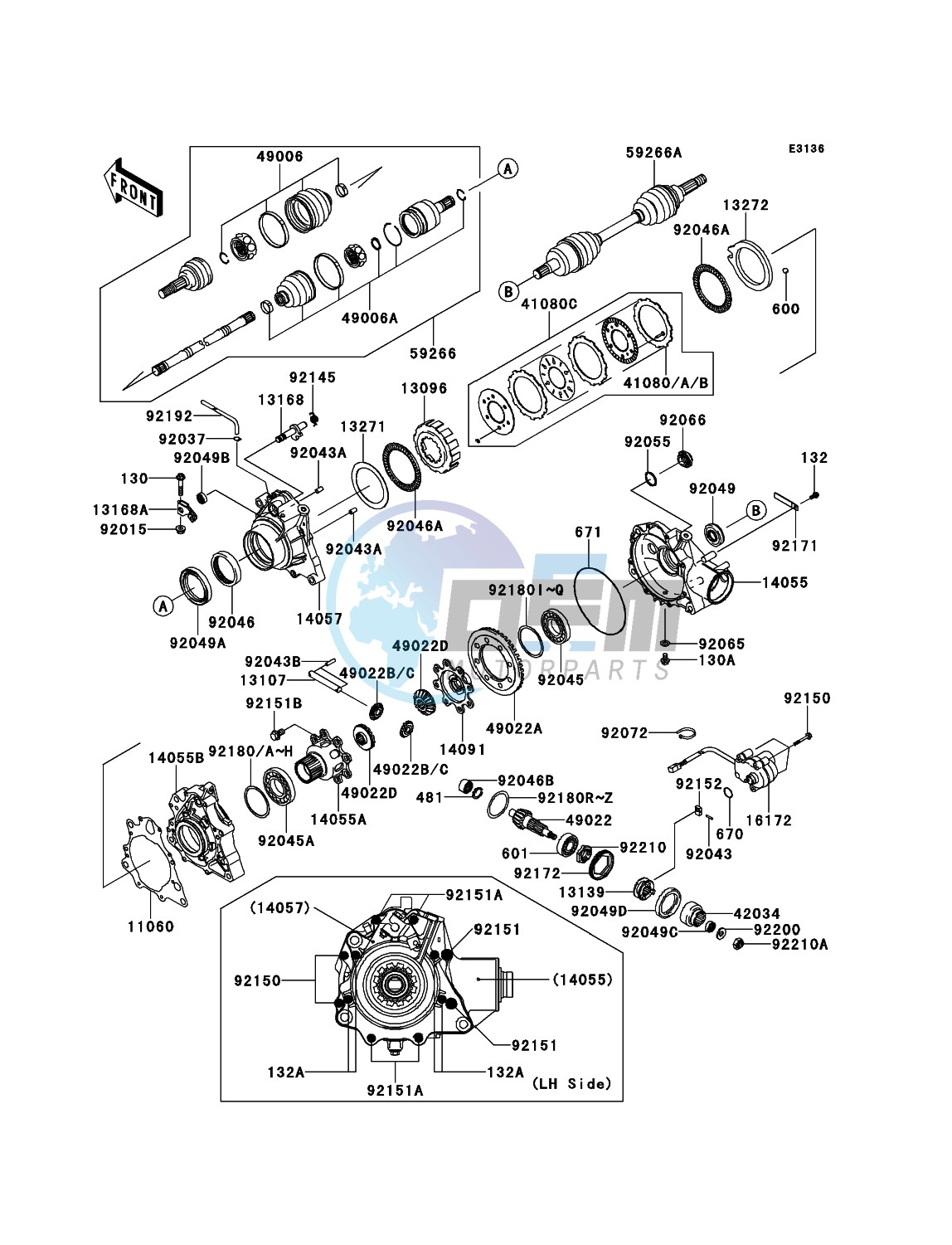 Drive Shaft-Front